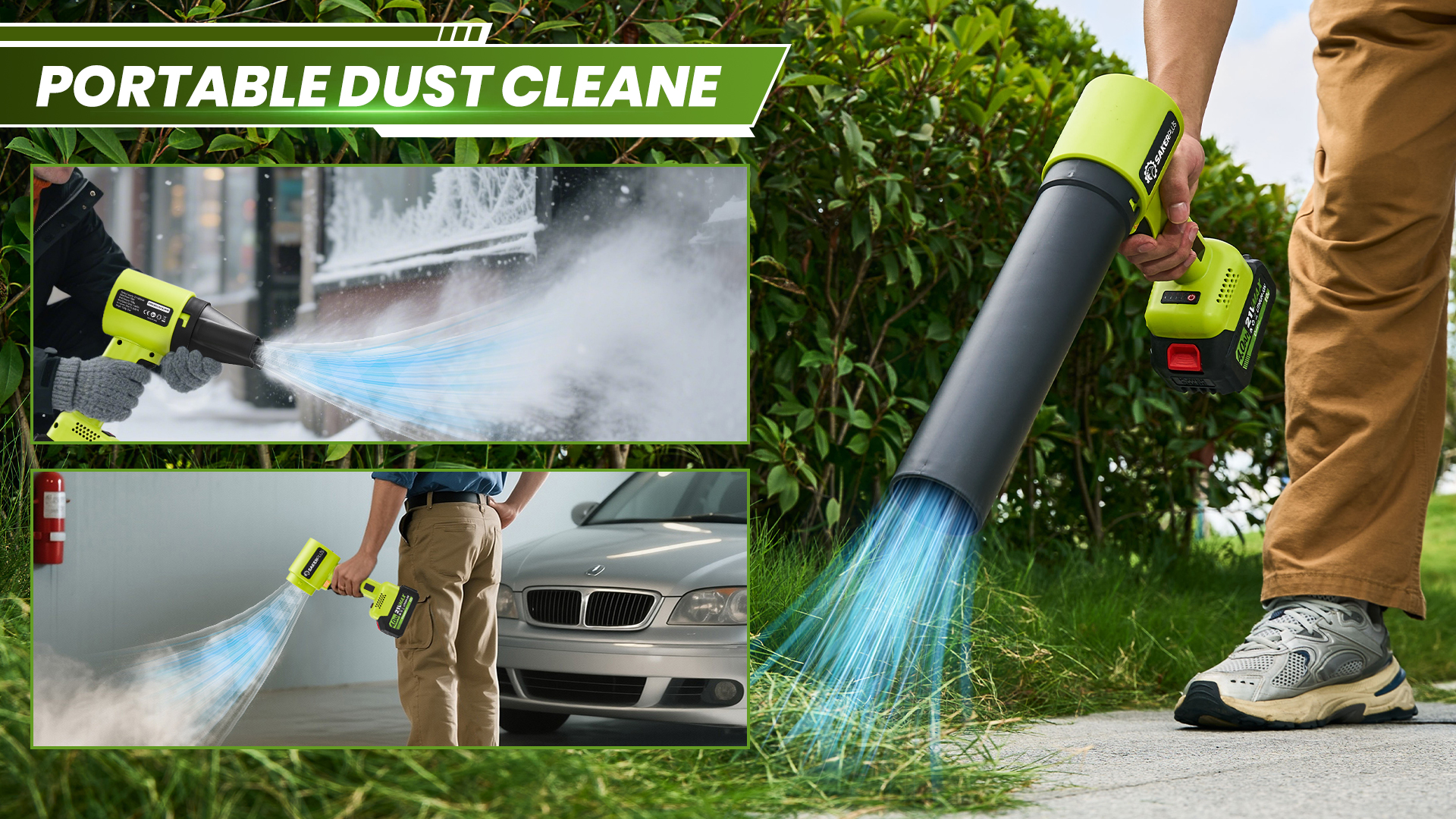 Watch SakerPlus Portable Dust Cleaner on Amazon Live
